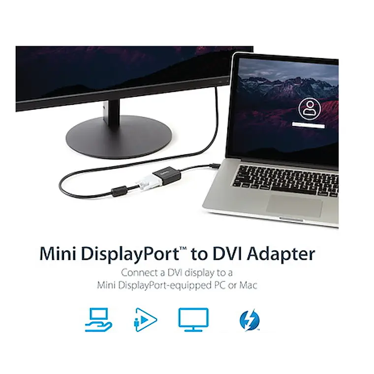 Mini DisplayPort a DVI StarTech.com 3
