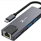 Adaptador Multipuerto USB-C 5 en 1 - Xtech - - Miniatura 1