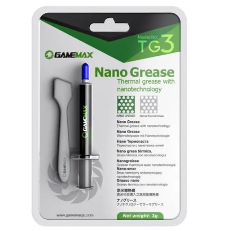 Pasta Térmica Gamemax TG3, 3 Gramos 1