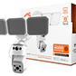 Cámara de seguridad para exteriores Nexxt Solutions Smart Wi-Fi® de Doble Lente con Reflector - Miniatura 1