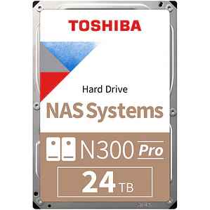 Disco duro 24TB interno NAS | Toshiba N300 PRO SATA III 3.5“