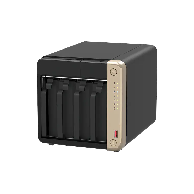 Servidor NAS QNAP TS-464-8G-US de 4 bahías, procesador Intel Quad-Core 5