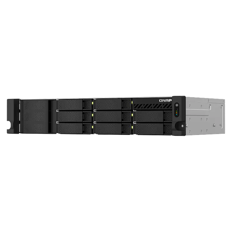 Servidor  NAS QNAP TS-873AeU-RP-4G de 8 bahías, AMD Ryzen Quad-Core 6