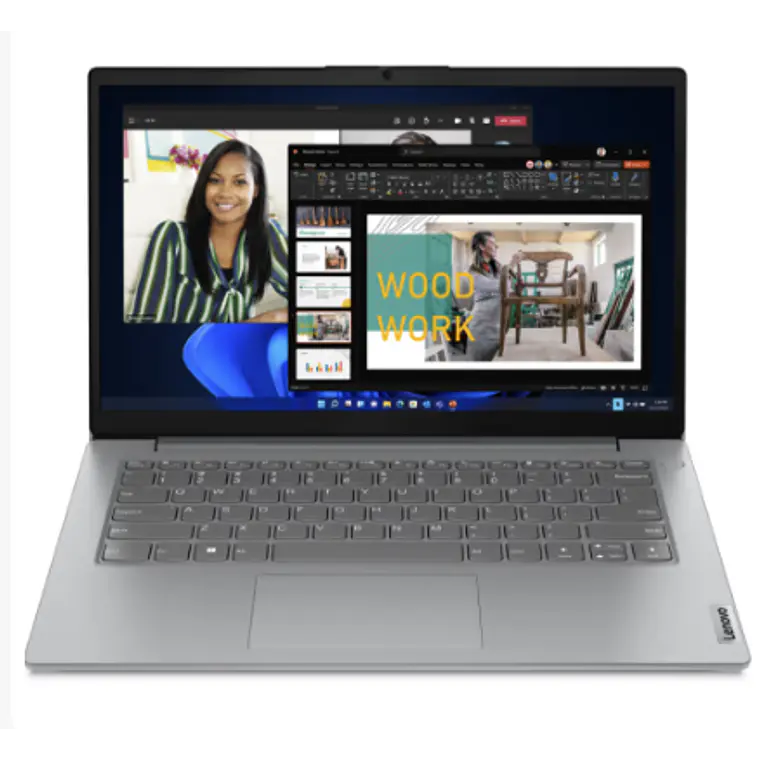 Notebook Lenovo V14 G4 AMN de 14“ (AMD Ryzen 5 7520U, 8GB Ram, 512GB SSD, Win11 Pro) 1