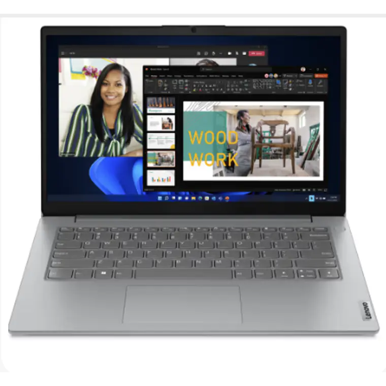Notebook Lenovo V14 G4 AMN de 14“ (AMD Ryzen 5 7520U, 8GB Ram, 512GB SSD, Win11 Pro) 1