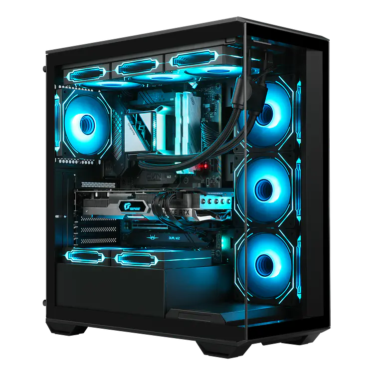 PC iA PRO (Ryzen 7 7800X3D, 64GB DDR5, 1TB Gen5 + 2TB SSD, RX9070, Win11 Pro) 1