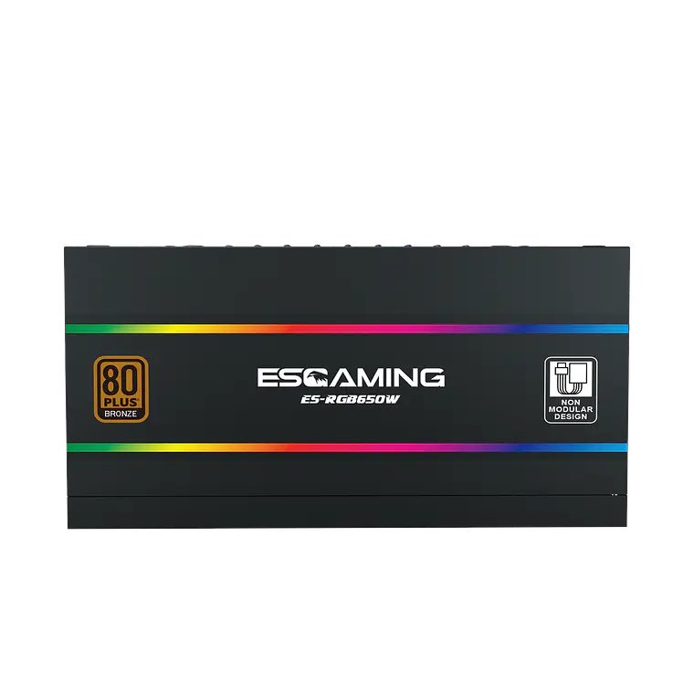 Fuente de Poder Esgaming 650W 80+ Bronce ATX 5