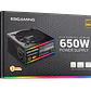 Fuente de Poder Esgaming 650W 80+ Bronce ATX - Miniatura 7