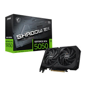 Tarjeta de Video MSI GeForce RTX 5050 8G SHADOW 2X OC 8GB GDDR6