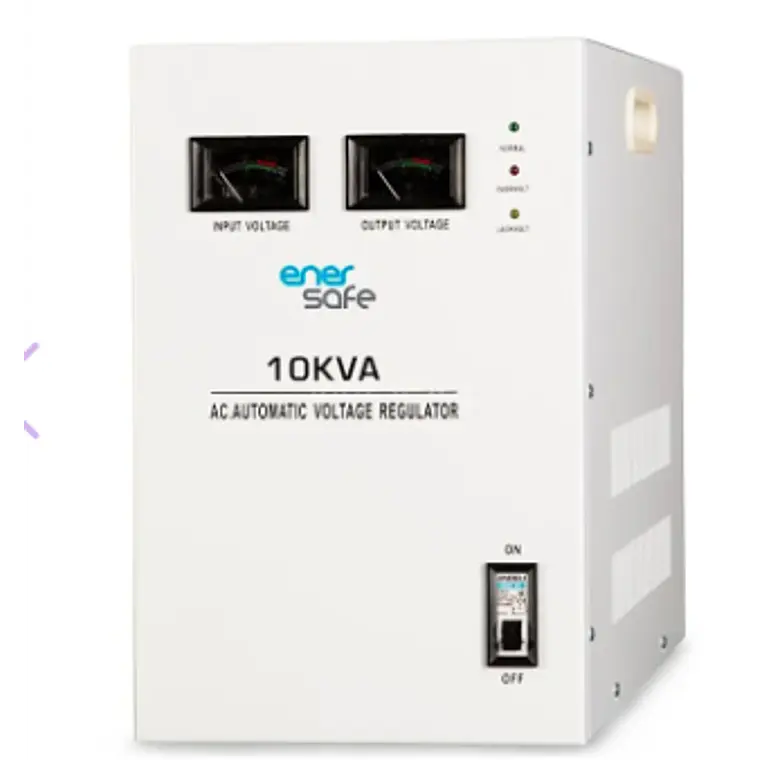 Estabilizador de Voltaje Enersafe de 10 kVA/8kW (Monofasico) 1