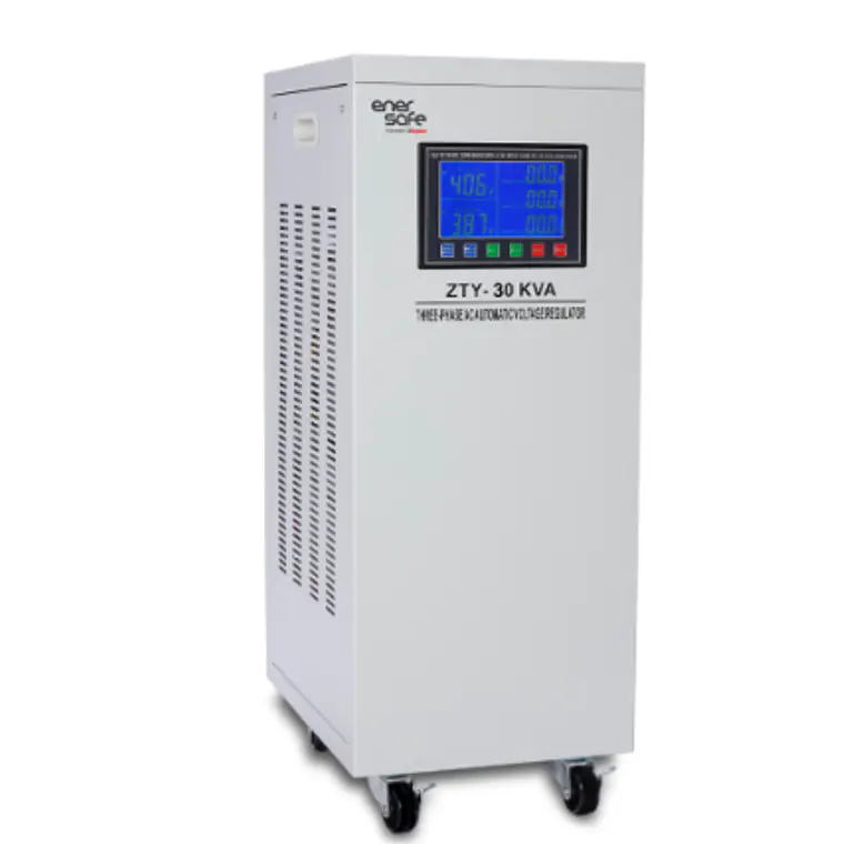 Estabilizador de Voltaje Enersafe de 30 kVA (Servo, Trifasico) 1