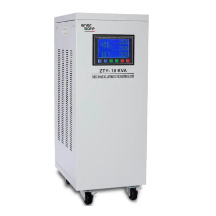 Estabilizador de Voltaje Enersafe de 10 kVA (Trifásico, Motor Servo) 1