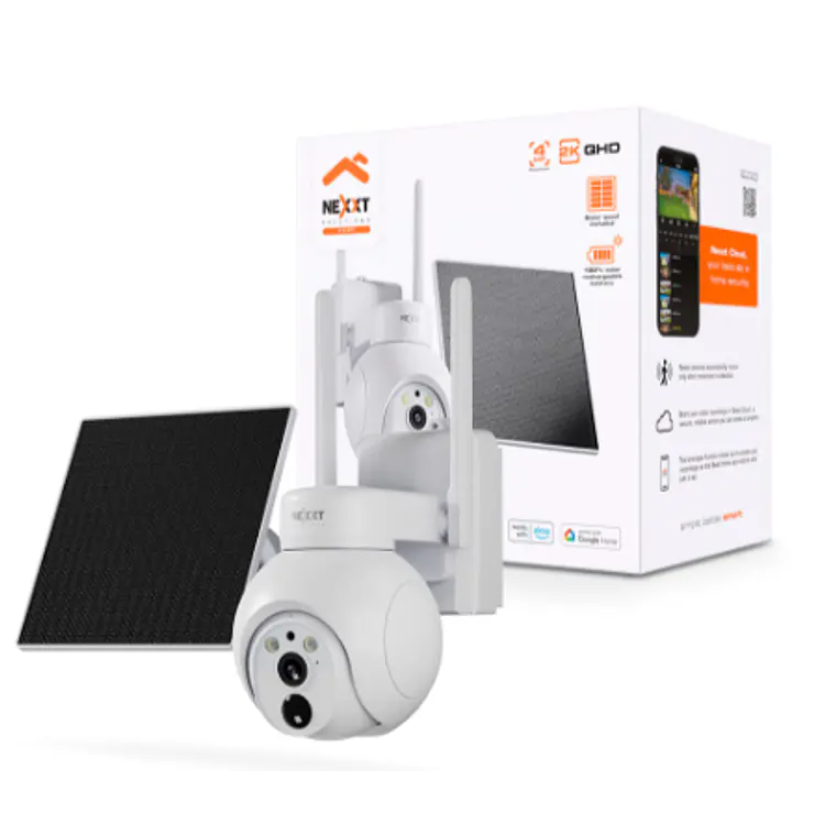 Cámara de Seguridad Solar 4G LTE PTZ 2K 4MP, Exterior - Nexxt Solutions Home  5