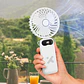 Ventilador Recargable, 6 velocidades, 37 h, Pantalla Led, USB-C - Xtech  - Miniatura 3