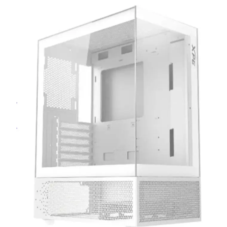 Gabinete Gamer XPG Invader X Mini (Micro ATX, Vidrio Templado, 5 Ventiladores ARGB, Blanco) 2