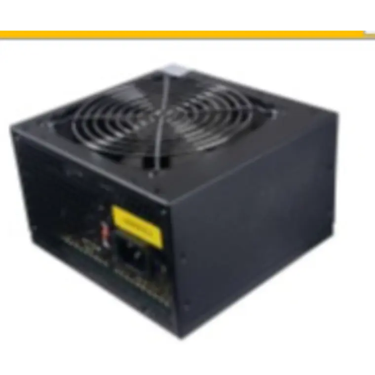 Fuente de Poder Esgaming 650W/24P 2POWER/2SATA/APTA I7-14700/ ES-650W BLACK 12CM FAN 1
