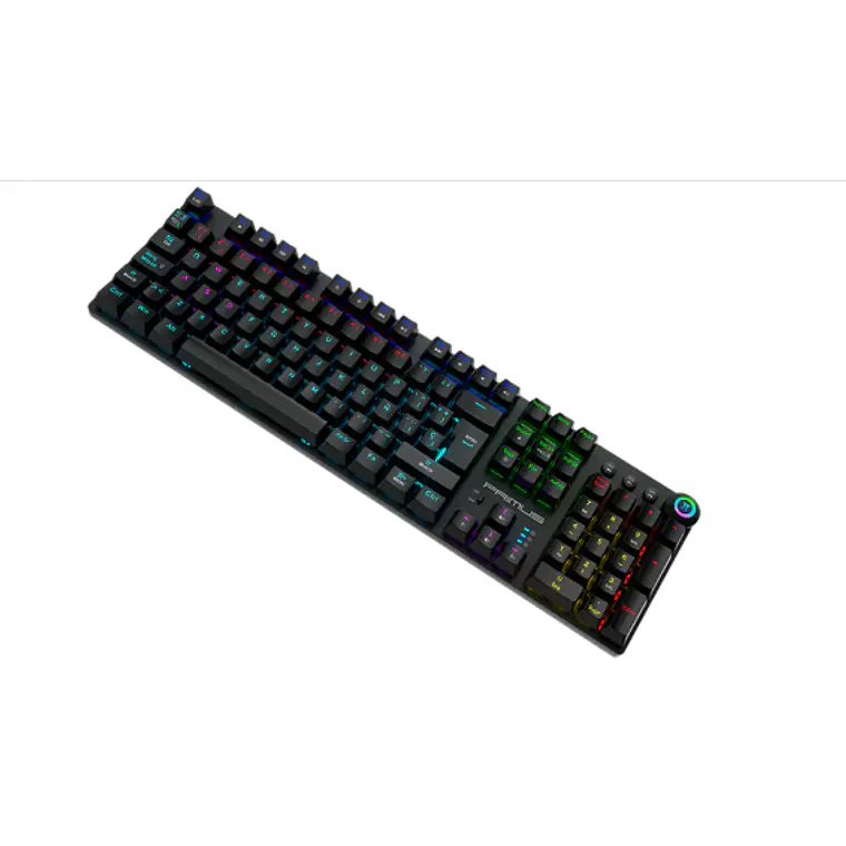 Teclado Gamer Mecánico Inalámbrico RGB, USB-C, Negro 1