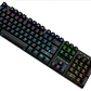 Teclado Gamer Mecánico Inalámbrico RGB, USB-C, Negro - Miniatura 1