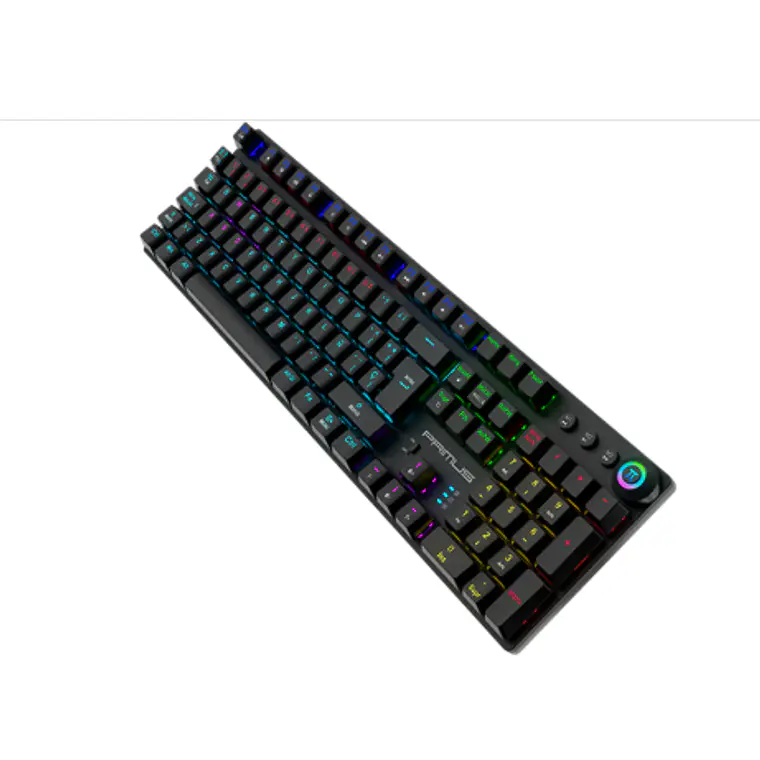 Teclado Gamer Mecánico Inalámbrico RGB, USB-C, Negro 2
