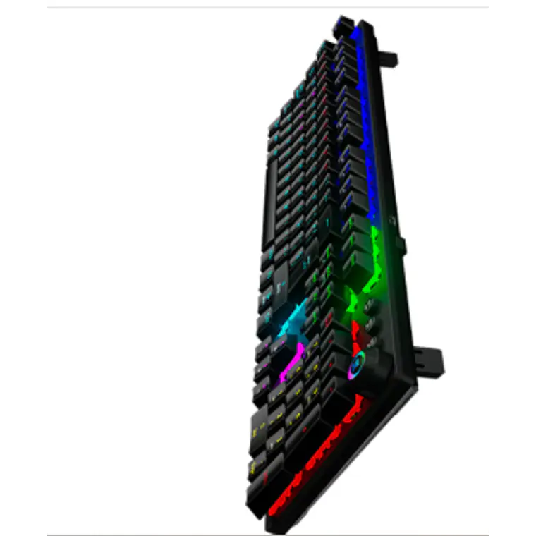 Teclado Gamer Mecánico Inalámbrico RGB, USB-C, Negro 3