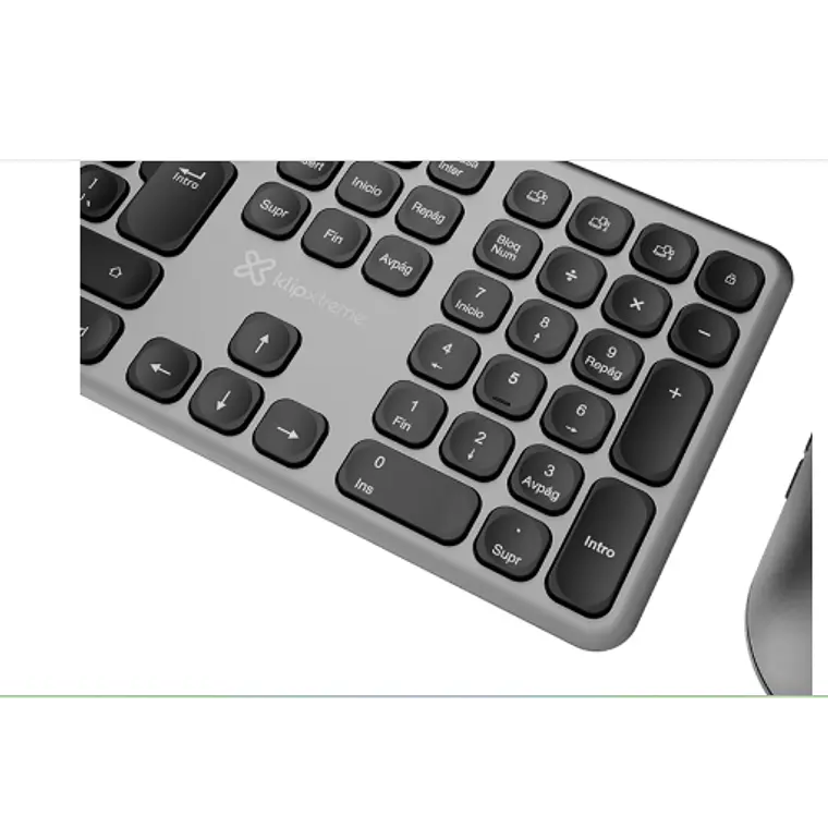 Teclado y Mouse  inalámbrico - Klip Xtreme   3