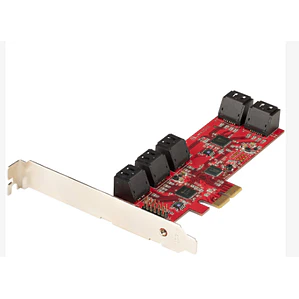 Tarjeta controladora e interfaz de almacenamiento avanzado SATA PCIe Card Controller Card 10 Ports