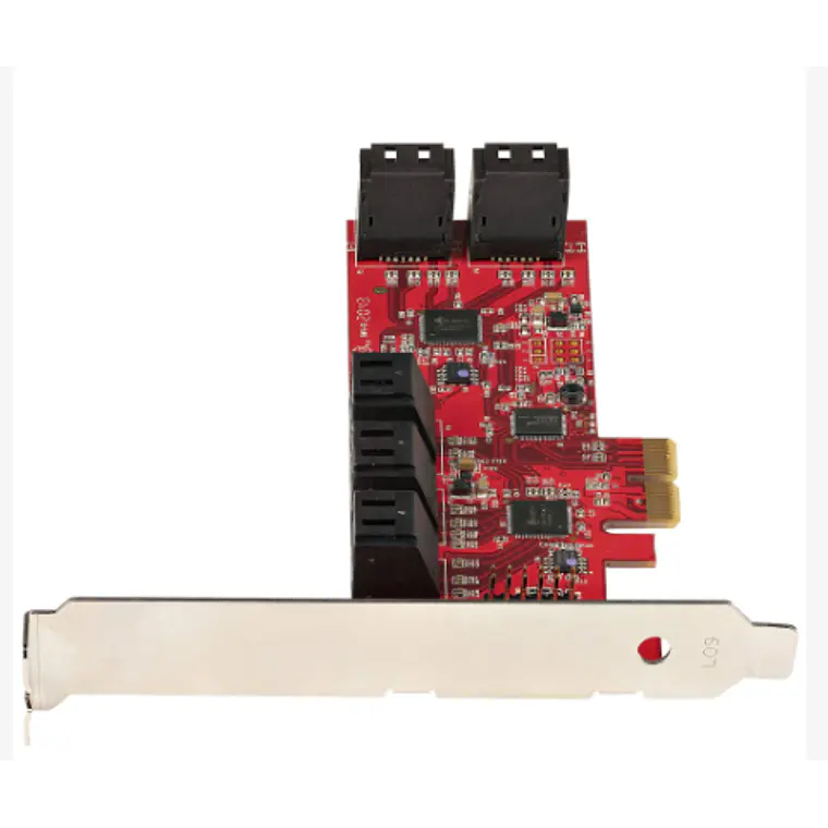 Tarjeta controladora e interfaz de almacenamiento avanzado SATA PCIe Card Controller Card 10 Ports 3