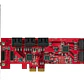 Tarjeta controladora e interfaz de almacenamiento avanzado SATA PCIe Card Controller Card 10 Ports - Miniatura 6