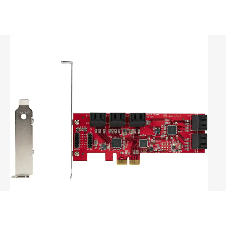 Tarjeta controladora e interfaz de almacenamiento avanzado SATA PCIe Card Controller Card 10 Ports 8