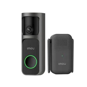 Timbre Inalámbrico 3MP, 360°, Batería 5000mAh, Wi-Fi, Audio y Alarma, Imou Doorbell 2s Kit