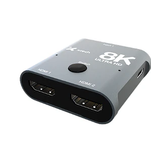 Conmutador de Video Bidireccional de 2 Puertos - Xtech 