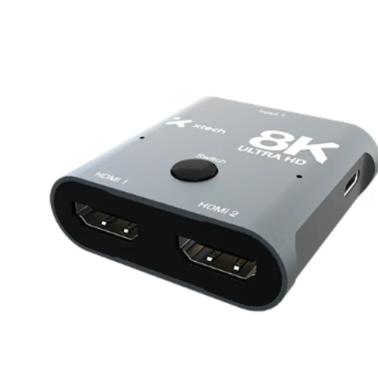 Conmutador Bidireccional HDMI 2.1 8K de 2 Puertos Splitter / Selector 1