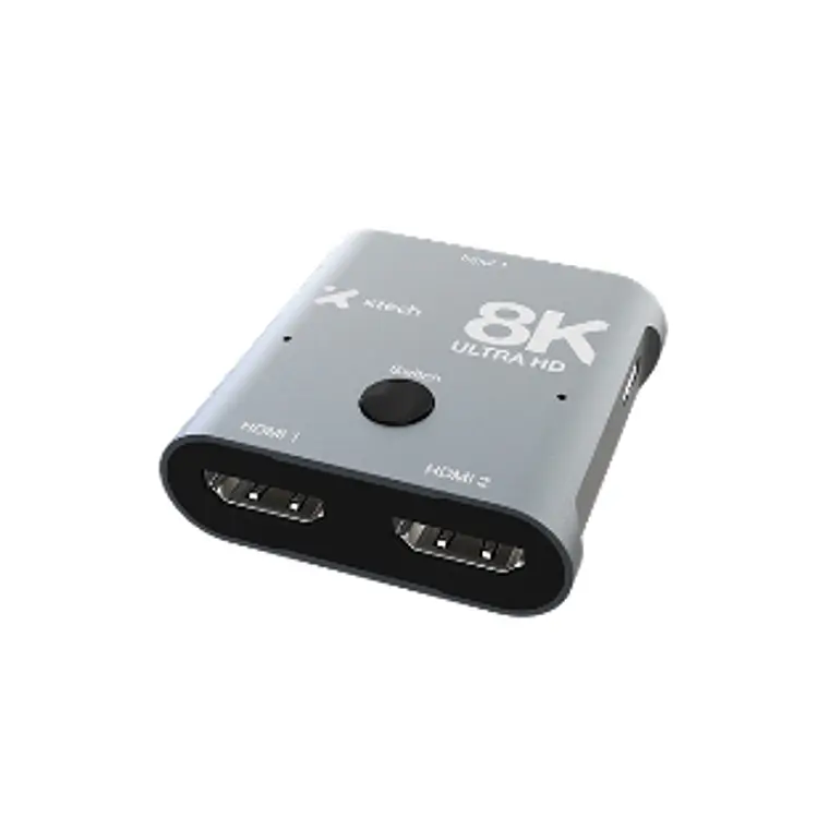 Conmutador Bidireccional HDMI 2.1 8K de 2 Puertos Splitter / Selector 2