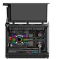 Gabinete Gamer EsGaming XPH BLACK (Micro ATX, Vidrio Templado, 7 Ventiladores ARGB, Negro) - Miniatura 2