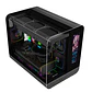 Gabinete Gamer EsGaming XPH BLACK (Micro ATX, Vidrio Templado, 7 Ventiladores ARGB, Negro) - Miniatura 4