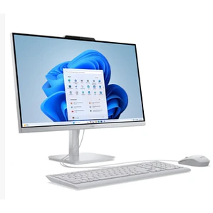 Computador LV Lenovo All in One de 23.8“ (AMD Ryzen 5 40, 8GB Ram, 512GB SSD, Win11 Home) Gris, Teclado y Mouse  Inalámbrico