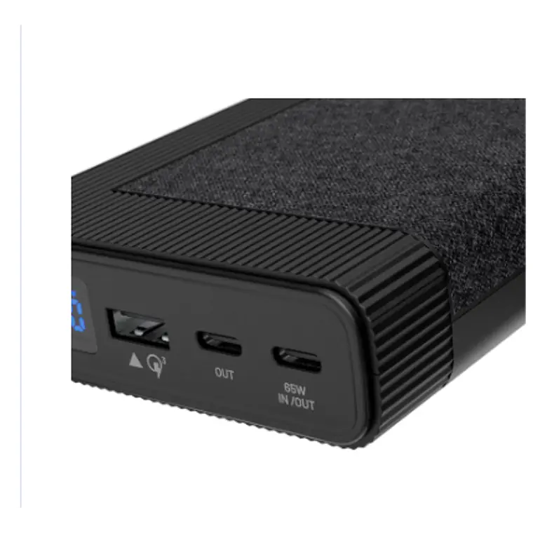 Batería Externa Klip Xtreme KPB-800 de 20.000mAh (65W, 2x USB-C, 1x USB-A) 4