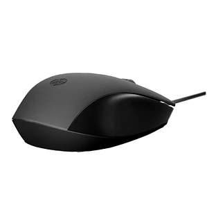 Mouse óptico Alámbrico HP 150 (USB, 1600dpi, Negro)