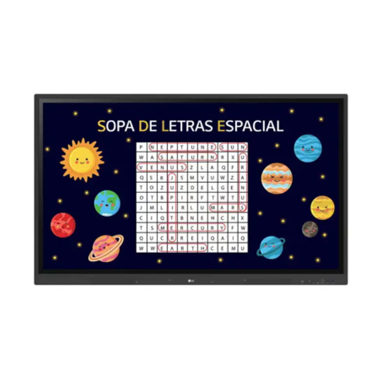 Pantalla 55“ interactiva, Multi touch - LG 1