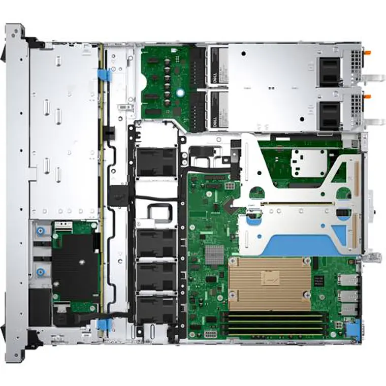 Servidor Dell PowerEdge R360 (Xeon 6333P, 32GB Ram, 2TB HDD) Rack 1U 4