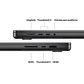 MacBook Pro de 14 (Chip M5 10Core, GPU 10Core, 24GB Ram, 1TB, MacOS) Plata - Miniatura 3