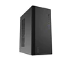 Gabinete MSI Pro Shield M100P, 1 ventilador trasero, Mid Tower, Negro - Miniatura 1