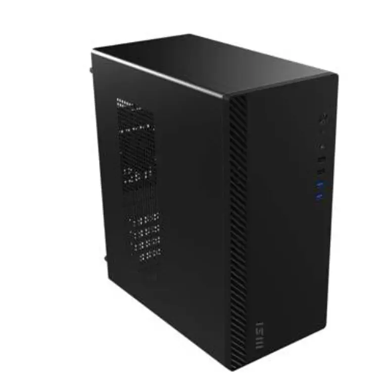 Gabinete MSI Pro Shield M100P, 1 ventilador trasero, Mid Tower, Negro 2