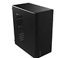 Gabinete MSI Pro Shield M100P, 1 ventilador trasero, Mid Tower, Negro - Miniatura 2