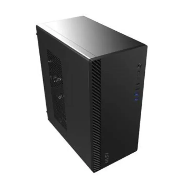 Gabinete MSI Pro Shield M100P, 1 ventilador trasero, Mid Tower, Negro 3