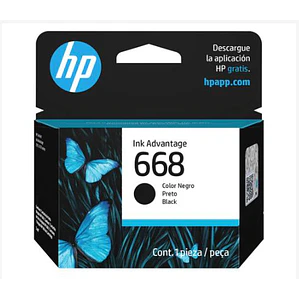 Cartucho de Tinta HP, Color Negro