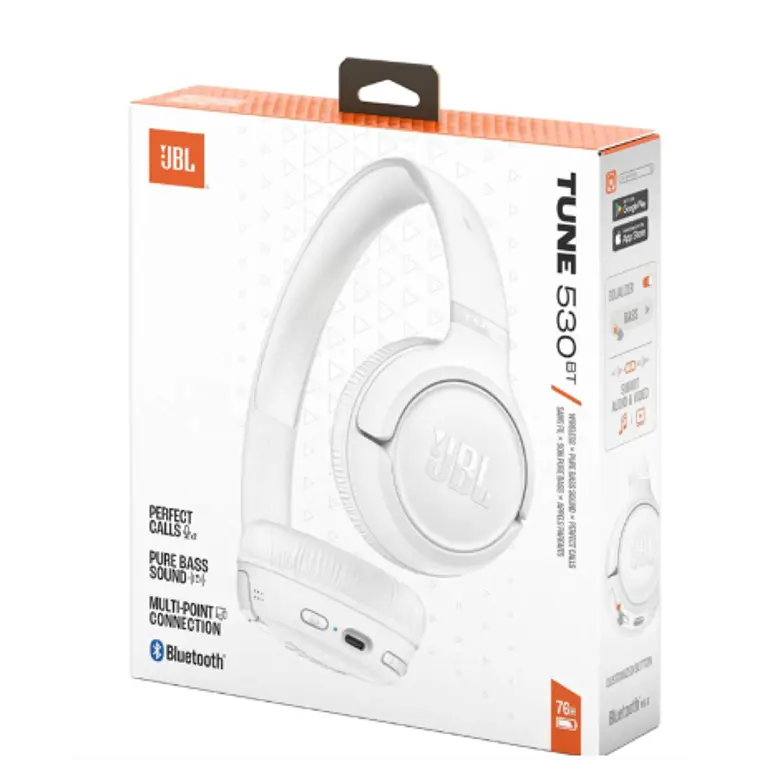 Audífonos inalámbricos JBL Tune - 530 BT - Blanco 6