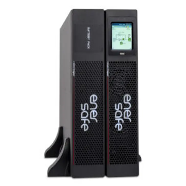 UPS 6.000VA Enersafe Monofásica 6.000W En Línea Doble Conversión Rack/Torre UPSBATRTHC6KVA 6