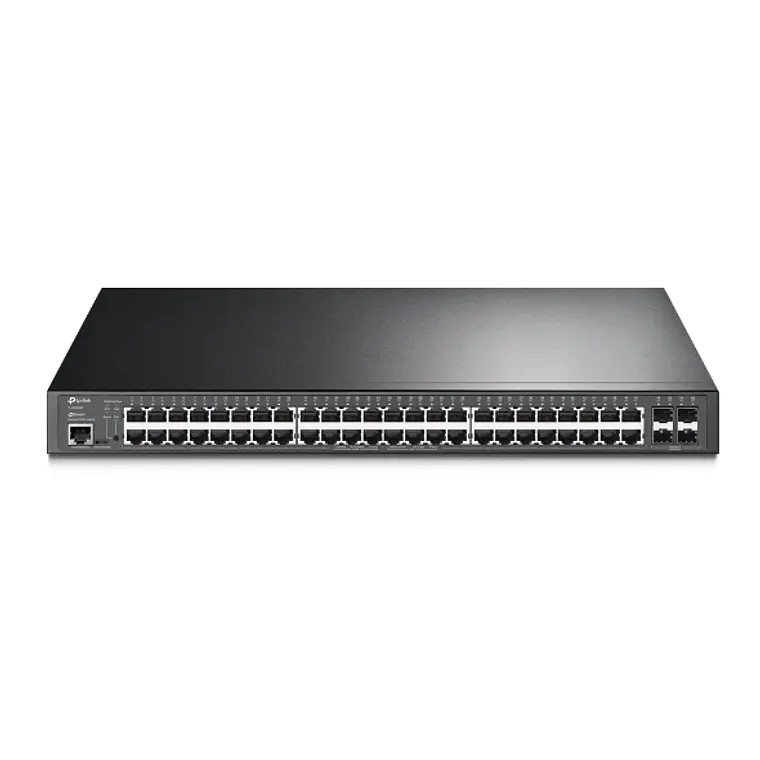 Switch 52 puertos Administrado PoE+ TP-Link 384W Montaje en Rack TL-SG3452P 1