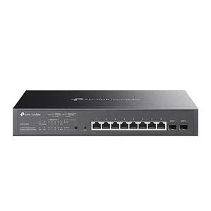 Switch 10 puertos Administrado PoE+ TP-Link 150W Omada SG2210MP